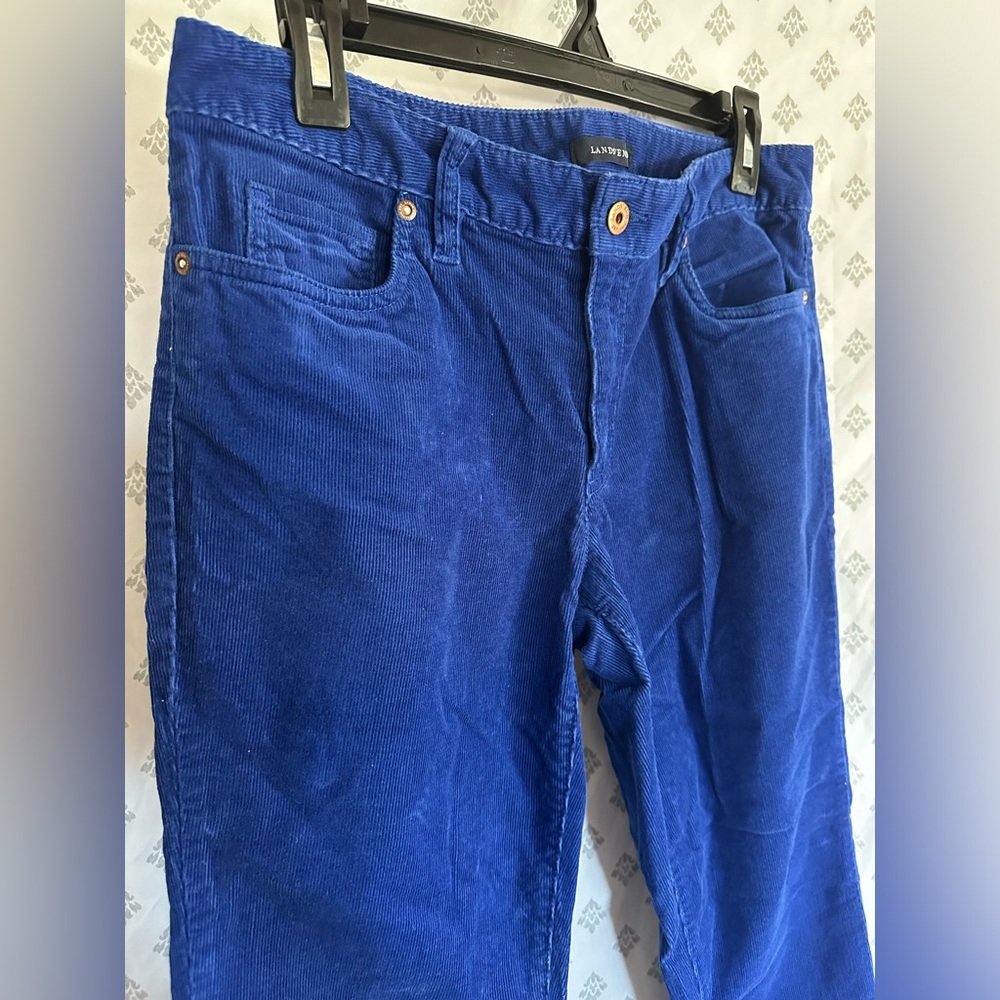 Land’s End Blue Corduroy Jeans - sz 8